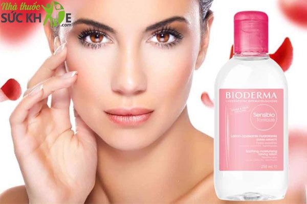 Nước hoa hồng Bioderma giúp làn da mịn màng, căng mướt và khỏe mạnh