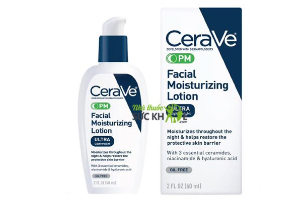 Kem dưỡng ẩm Cerave Facial Moisturizing phù hợp với làn da nào?