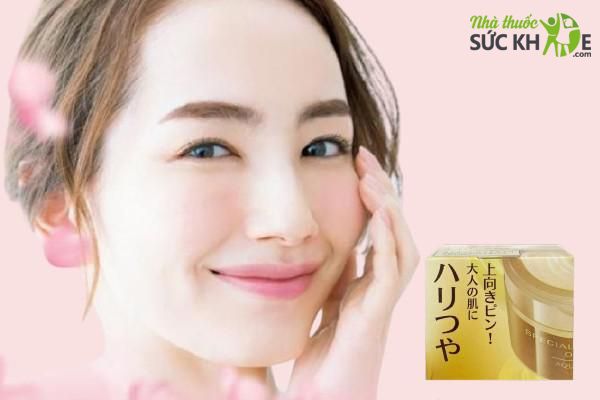 Đối tượng sử dụng kem dưỡng da Shiseido Aqualabel màu vàng