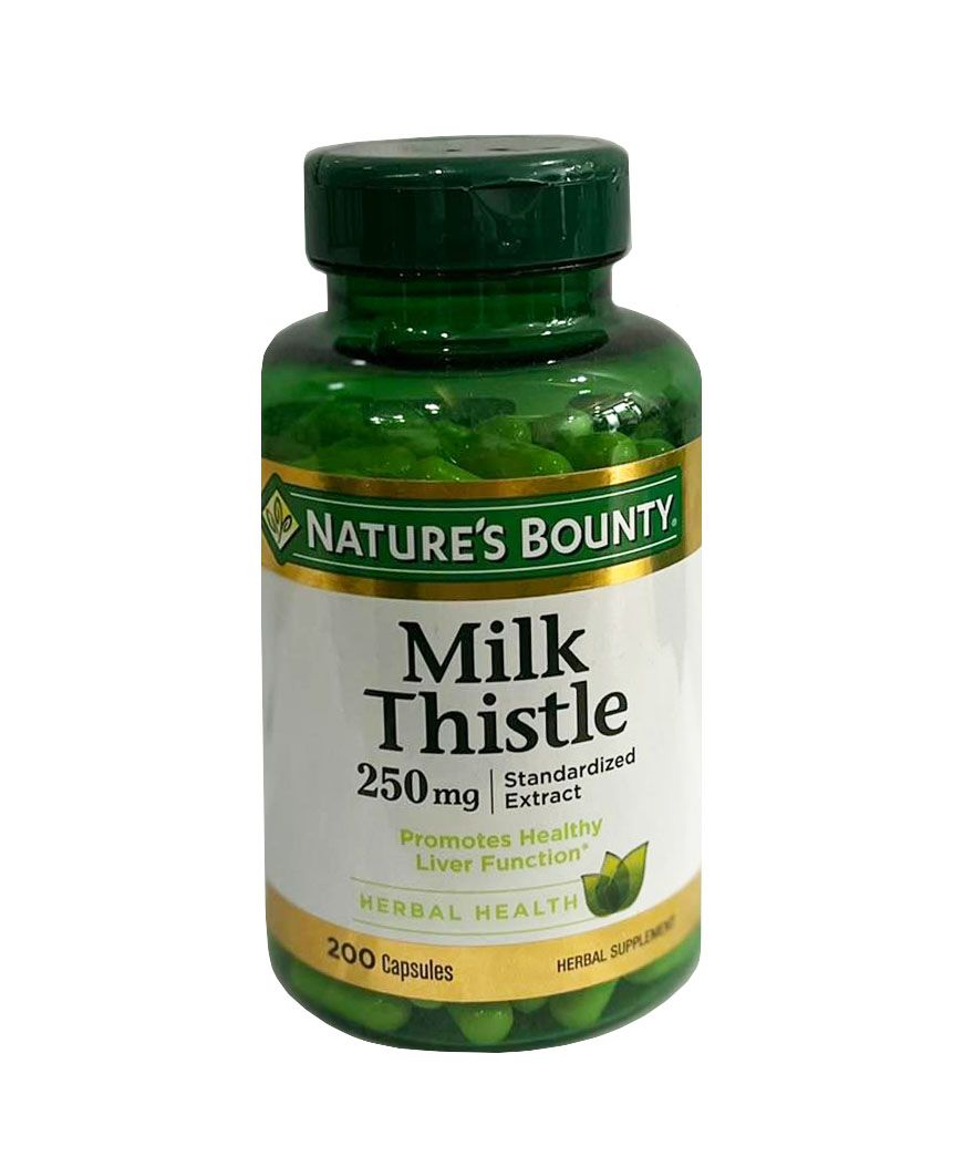 Viên uống giải độc gan Nature’s Bounty Milk Thistle 250mg (mẫu mới)