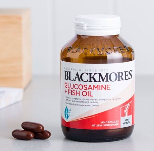 Viên uống Blackmores Glucosamine & Fish Oil lọ 90 viên
