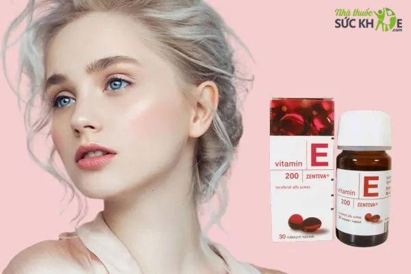 Vitamin E Zentiva chăm sóc sức khỏe và sắc đẹp