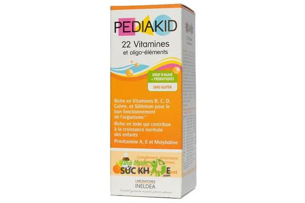 PediaKid 22 vitamines chính hãng của Pháp mẫu cũ