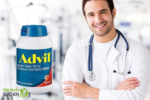 Advil được chuyên gia khuyên dùng hạ sốt, giảm đau