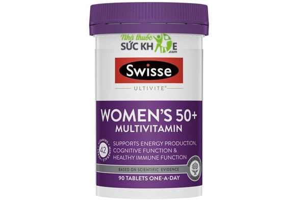 Vitamin tổng hợp cho nữ trên 50 tuổi Swisse Womens Ultivite 50+ (mẫu cũ)
