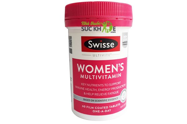 Vitamin tổng hợp cho nữ Swisse Women's Ultivite Úc 60 viên mẫu mới