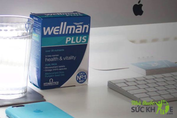 Vitamin Wellman Plus Omega 3,6,9 cho nam
