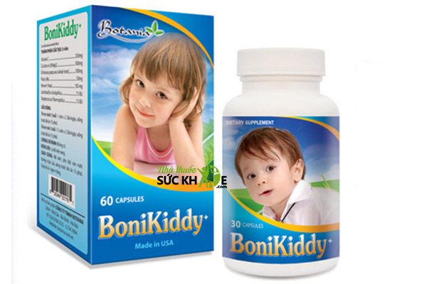 BoniKiddy - Tăng sức đề kháng cho bé yêu khỏe mạnh (60 viên)