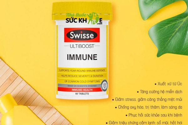 Swisse Immune tăng sức đề kháng