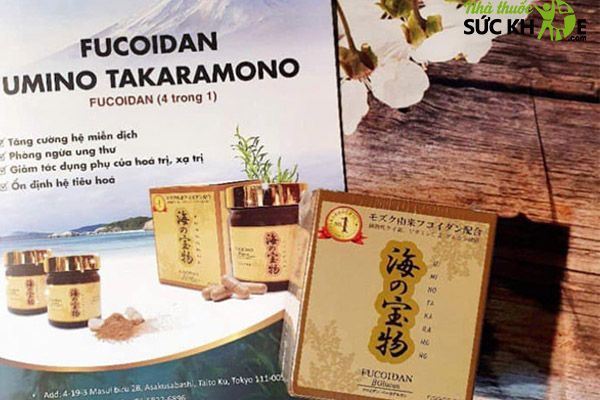 Viên uống Fucoidan Umino Takaramono hỗ trợ phuc hồi hiệu quả