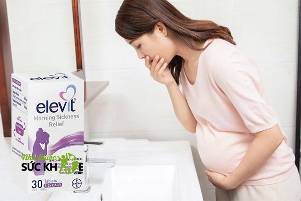 Elevit Morning Sickness giúp giảm hiệu quả các triệu chứng ốm nghén, khó chịu, buồn nôn trong quá trình mang thai
