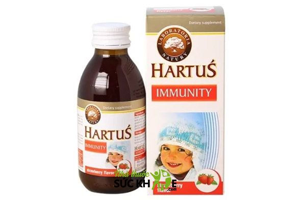 Siro Hartus Immunity Hỗ Trợ Miễn Dịch Cho Trẻ Từ 4 Tháng Tuổi 