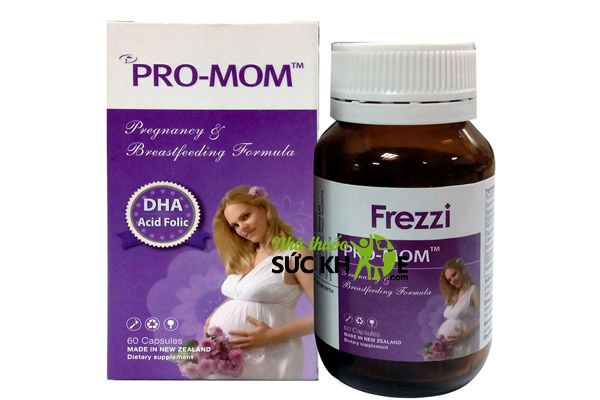 Frezzi Pro-Mom Cung cấp đầy đủ 18 vi dưỡng chất cần thiết cho mẹ bầu và thai nhi như
