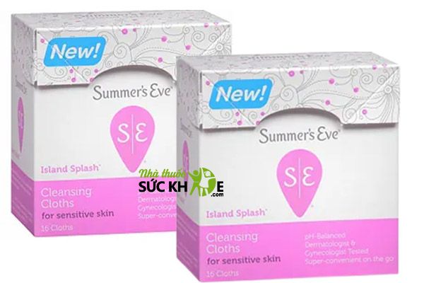 Khăn ướt vệ sinh phụ nữ Summer’s Eve của Mỹ
