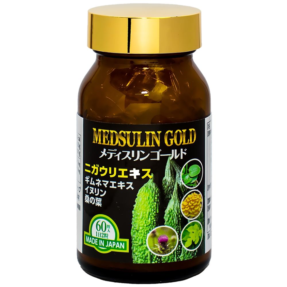 Viên hỗ trợ đường huyết JpanWell Medsulin Gold Nhật Bản 60 viên