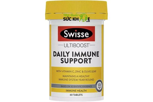 Viên uống hỗ trợ tăng đề kháng Swisse Immune hộp 60 viên của Úc (mẫu mới)