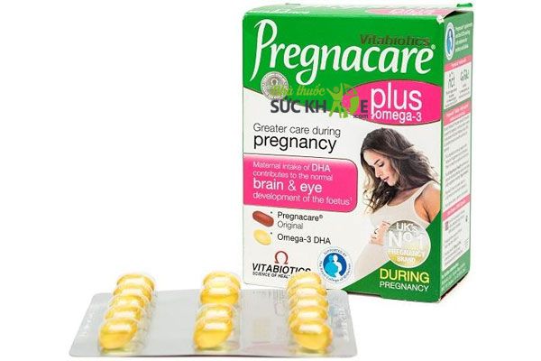 Vitamin bầu Pregnacare Plus Omega-3 tốt cho sức khỏe của mẹ và bé