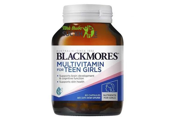 Vitamin tổng hợp Blackmores Multivitamin For Teen Girls