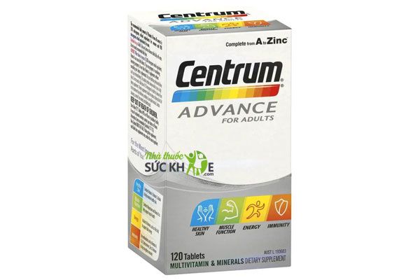 Vitamin tổng hợp Centrum Advance For Adults hộp 120 viên