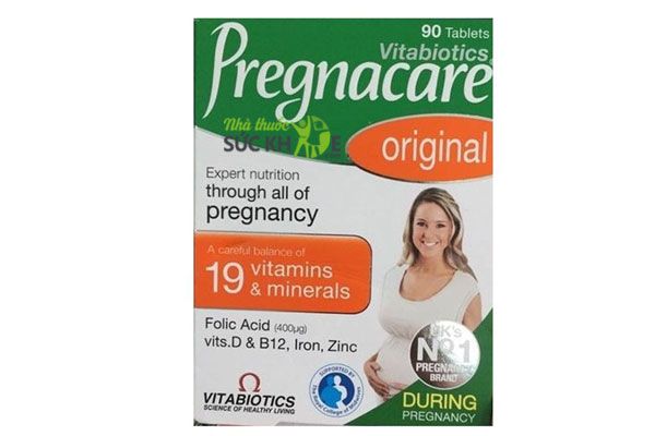 Vitamin tổng hợp cho bà bầu Vitabiotics Pregnacare Original