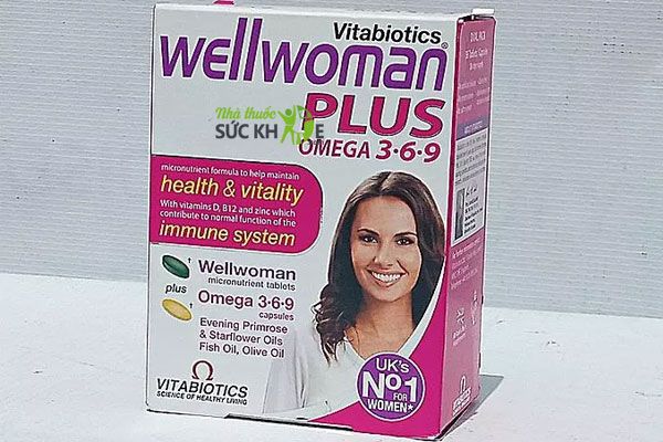 Cách sử dụng Vitamin Wellwoman Plus Omega 3,6,9 cho nữ 
