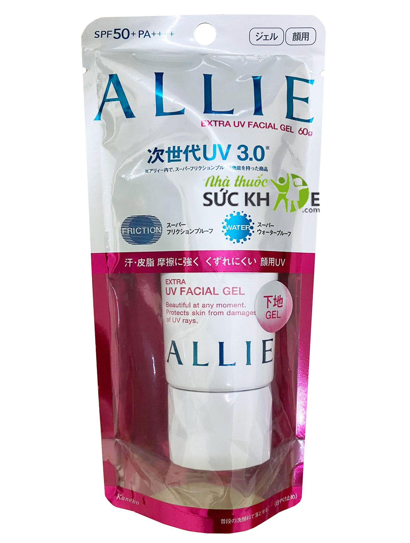 Kem chống nắng Kanebo Allie loại UV gel 60g mẫu mới