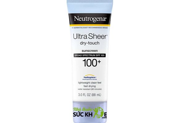 Kem chống nắng Neutrogena Ultra Sheer Dry-Touch Sunscreen, SPF 100