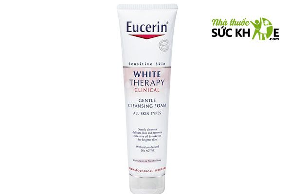 Sữa rửa mặt Eucerin White Therapy Cleansing Foam 150ml chính hãng từ Đức mẫu cũ