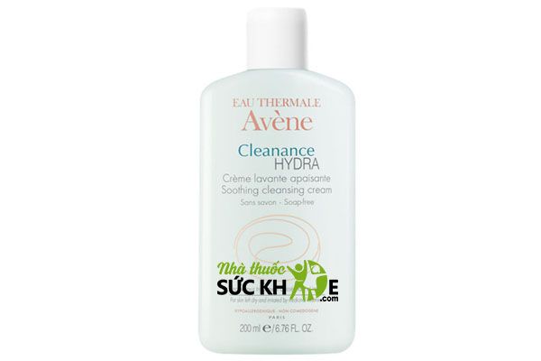 Sữa rửa mặt cho da khô kích ứng Avene Cleanance Hydra