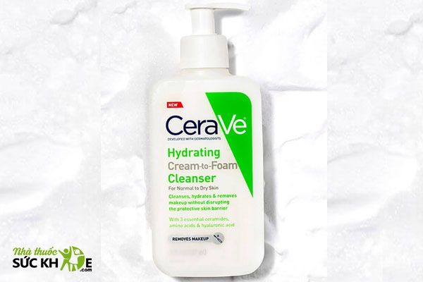 Sữa Rửa Mặt CeraVe Hydrating Cleanser 473ml (bản cho thị trường Mỹ)