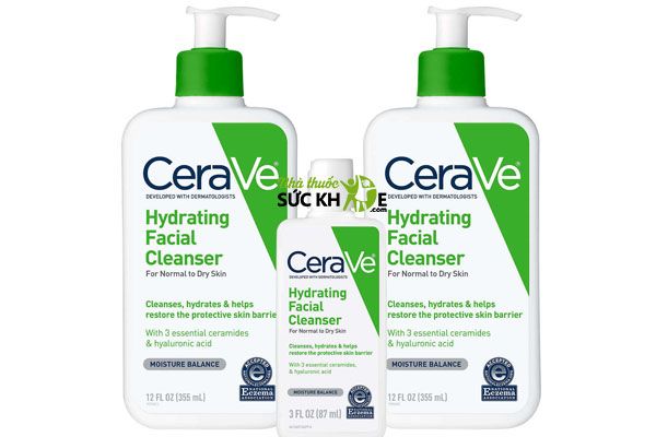 Sữa rửa mặt CeraVe Hydrating Cleanser 