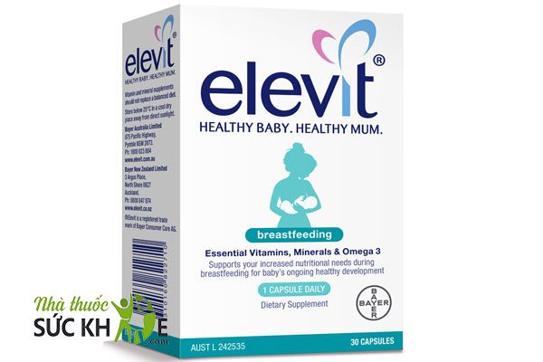 Elevit Breastfeeding mẫu cũ