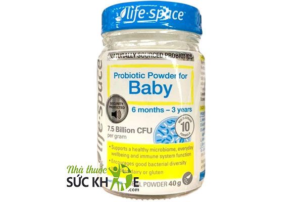 Men vi sinh Probiotic Powder hỗ trợ hệ tiêu hóa cho bé (40g)- mẫu cũ
