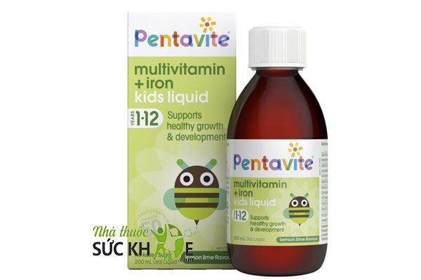 Vitamin tổng hợp Pentavite cho bé từ 1 - 12 tuổi mẫu cũ