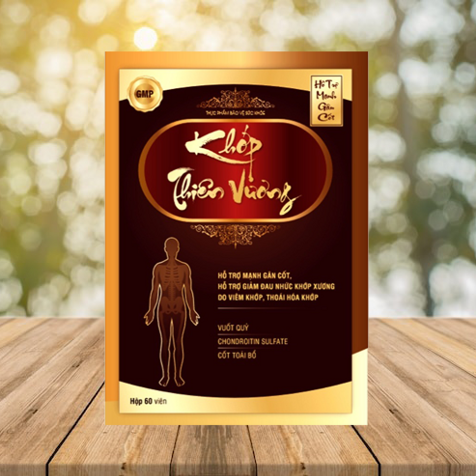 Viên uống Khớp Thiên Vương chứa thành phần chiết xuất từ thiên nhiên