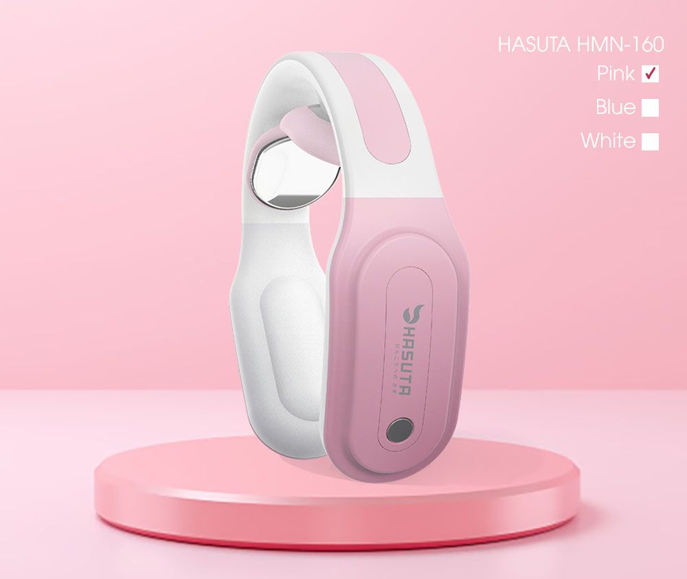 Máy massage cổ Hasuta HMN-160 Nhật Bản màu hồng nữ tính