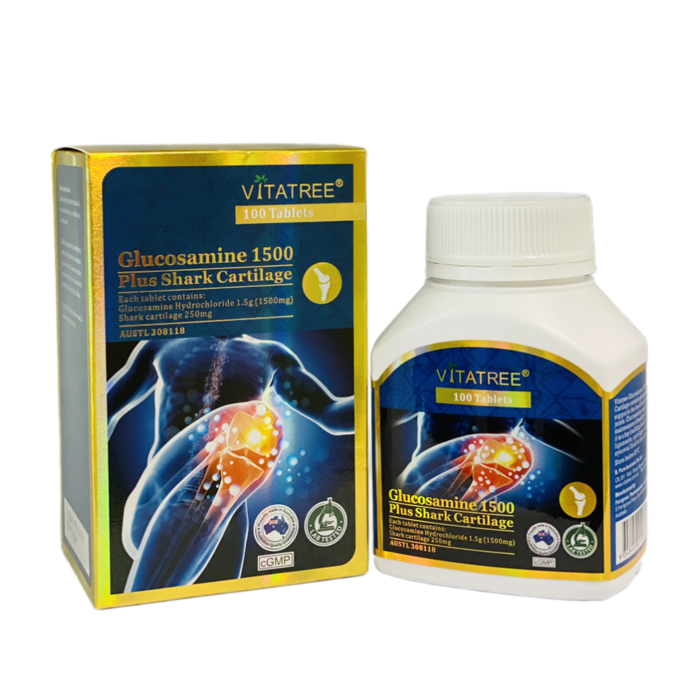 Viên uống Vitatree Glucosamine 1500mg  chứa thành phần lành tính