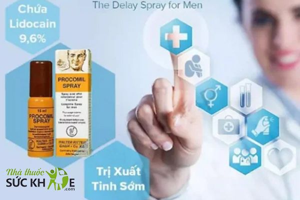 Xịt Procomil chứa thành phần lành tính