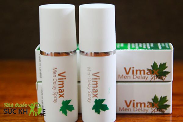 Xịt cải thiện xuất tinh sớm Vimax cho nam