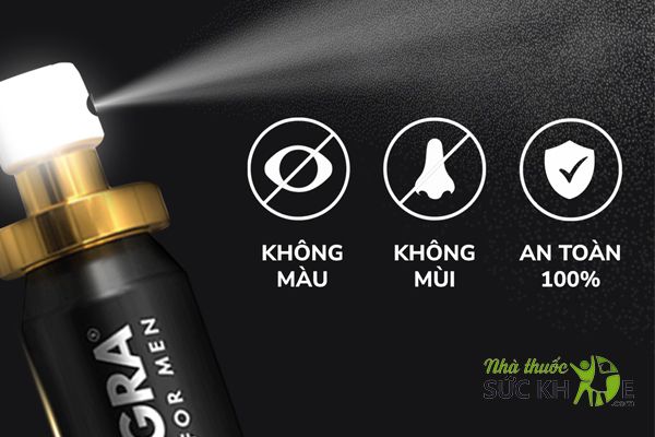 Chai xịt Powergra Delay Spray thiết kế nhỏ gọn, dễ sử dụng