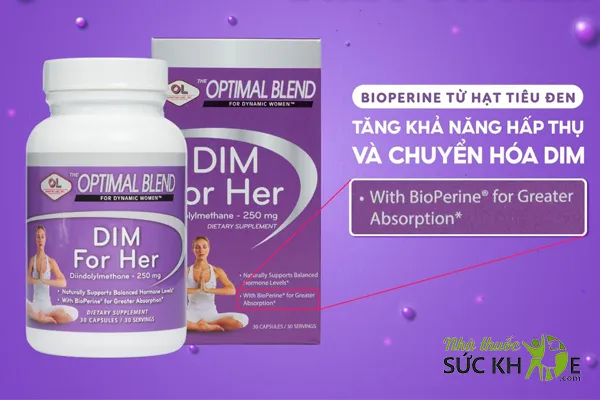 Olympian Labs Dim For Her dùng cho phụ nữ trên 30 tuổi