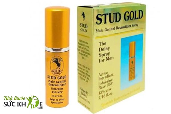 Xịt Stud Gold dùng trước cuộc yêu 5- 10 phút