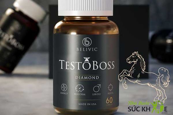 Viên uống Testoboss dùng cho nam giới trên 18 tuổi