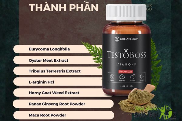 Thành phần có trong viên uống Testoboss