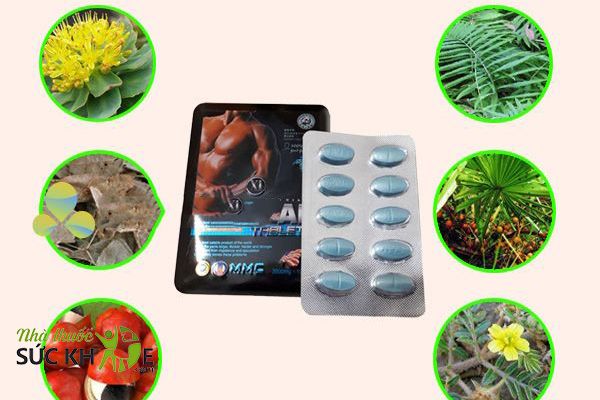 Viên tăng cường sinh lý nam Maxman chiết xuất từ thành phần thiên nhiên