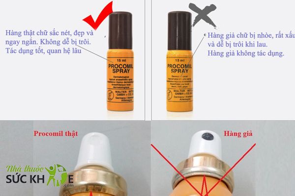 Cách phân biệt hàng thật- giả