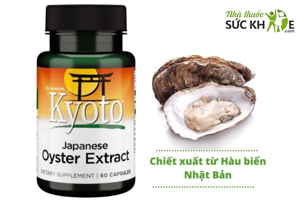 Oyster Extract Swanson chiết xuất từ thành phần thiên nhiên