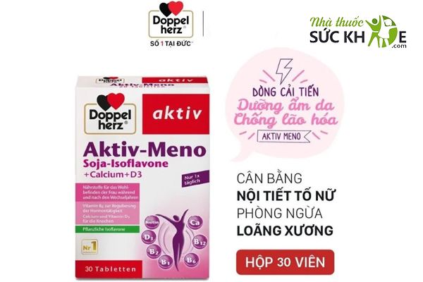 Viên Doppelherz Active Meno hỗ trợ cân bằng nội tiết tố nữ