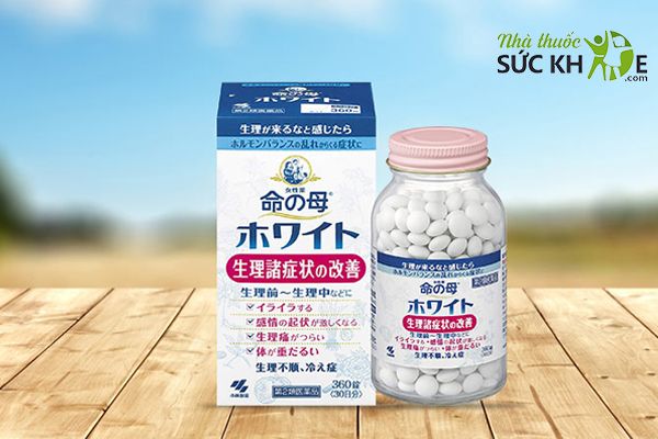 Viên uống điều hòa kinh nguyệt Kobayashi giảm đau lưng, đau bụng kinh