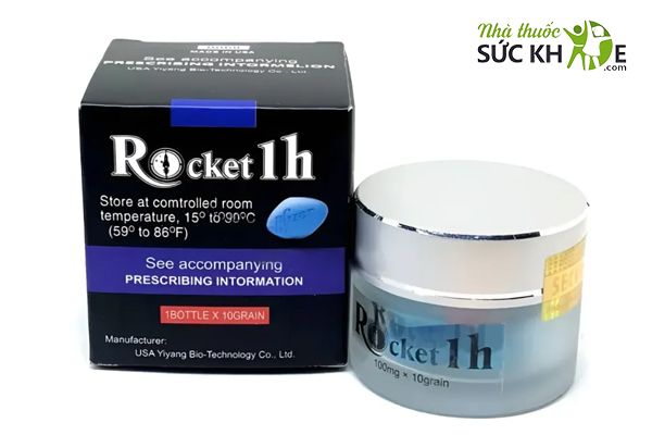 Viên uống Rocket 1h hỗ trợ tăng cường sinh lý nam giới